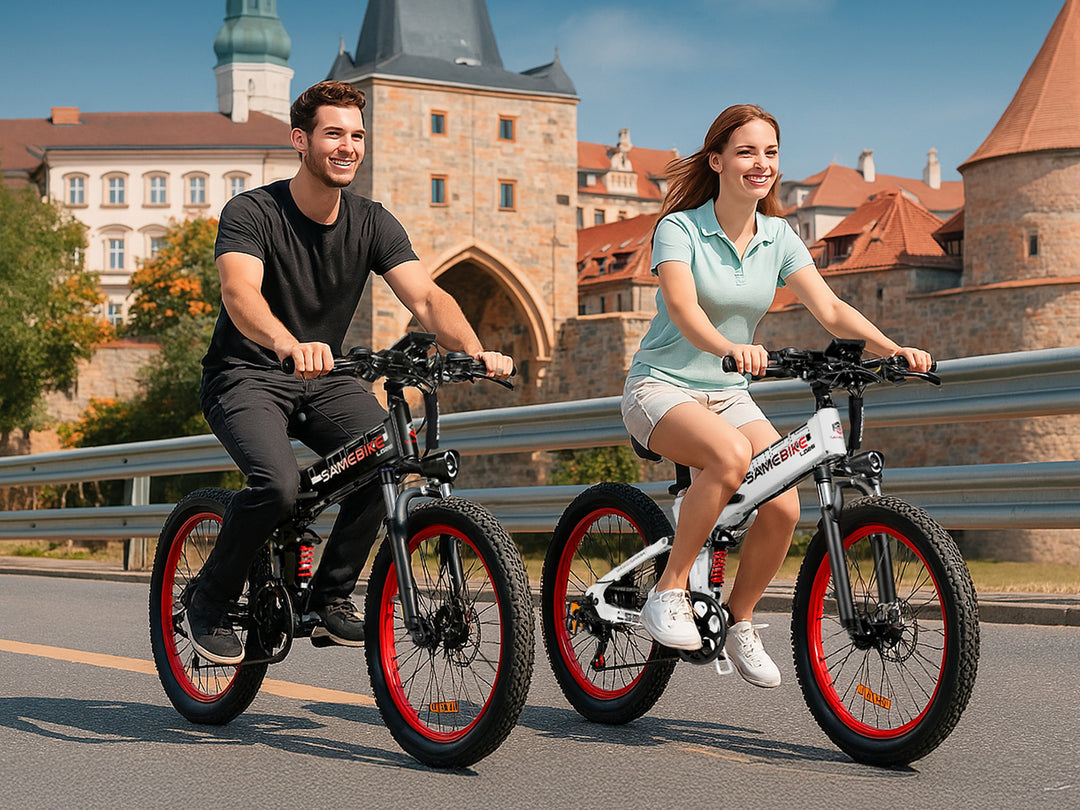 SAMEBIKE LO26 Plus 1000W võimas kokkupandav elektriratas