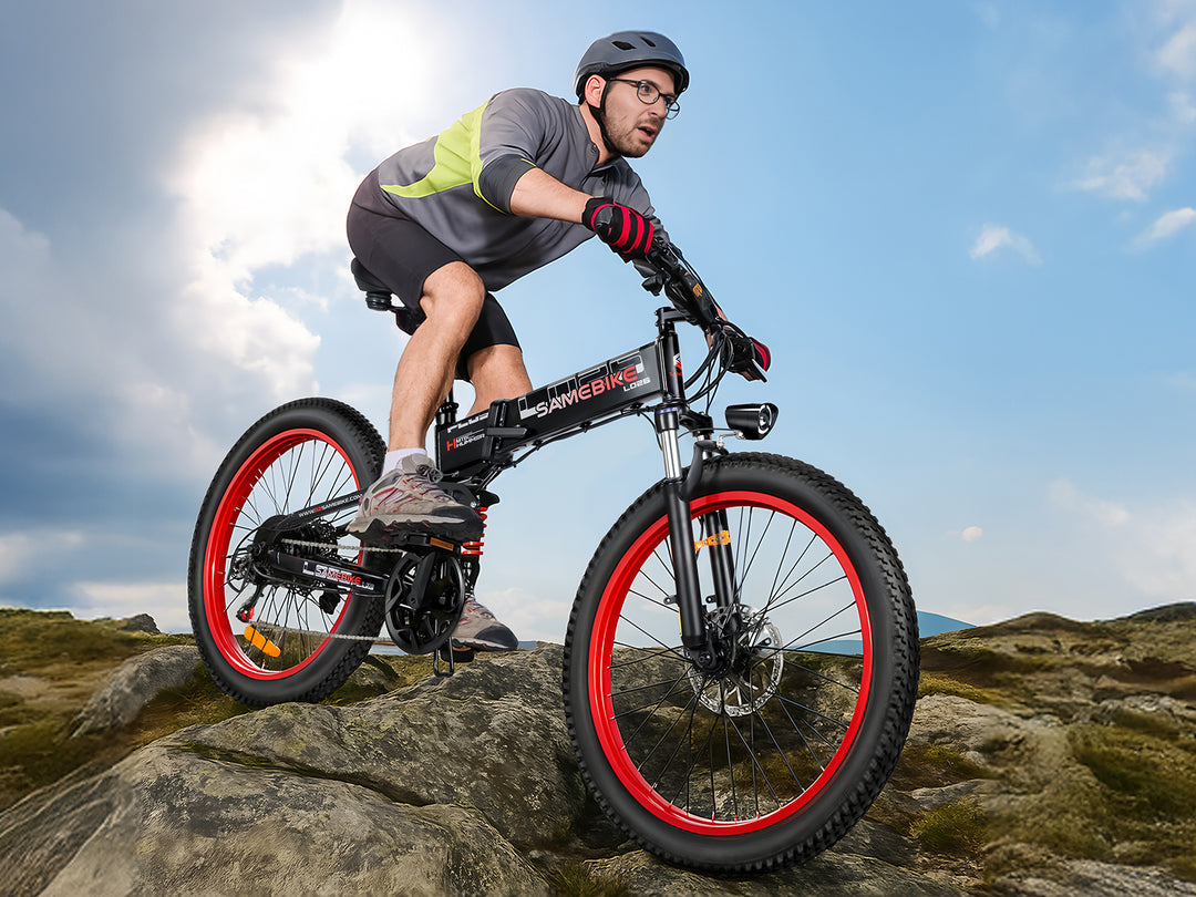 SAMEBIKE LO26 Plus 1000W võimas kokkupandav elektriratas