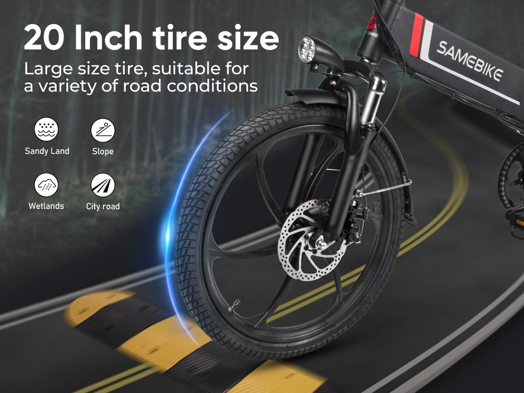 Samebike 20LVXD30 kokkupandav elektrijalgratas