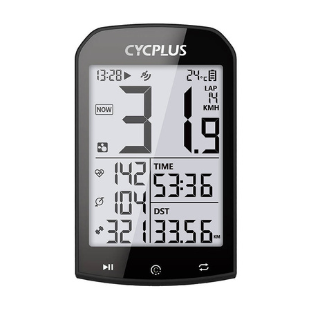 GPS-rattakompuuter Cycplus M1