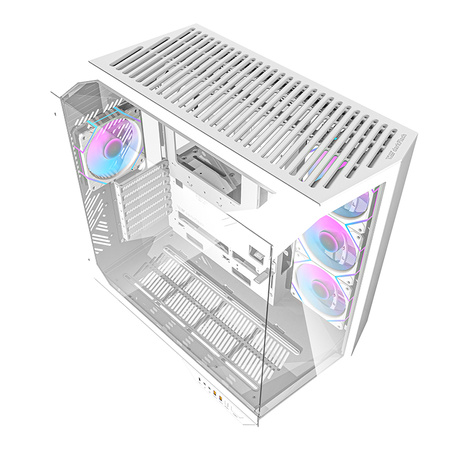 Darkflash DY470 arvutikorpus + 4 ventilaatorit + graafikakaardi klamber