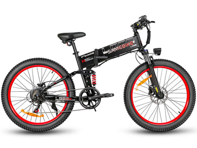 SAMEBIKE LO26 Plus 1000W võimas kokkupandav elektriratas 