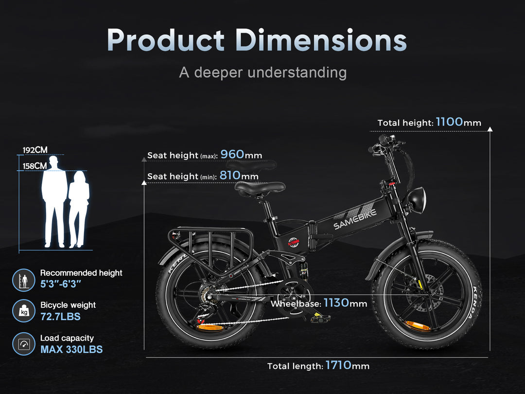 Samebike RS-A02 maastiku elektrijalgratas 1200W