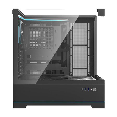 Darkflash DY450 ​​​​PRO arvutikorpus + 1 ventilaator