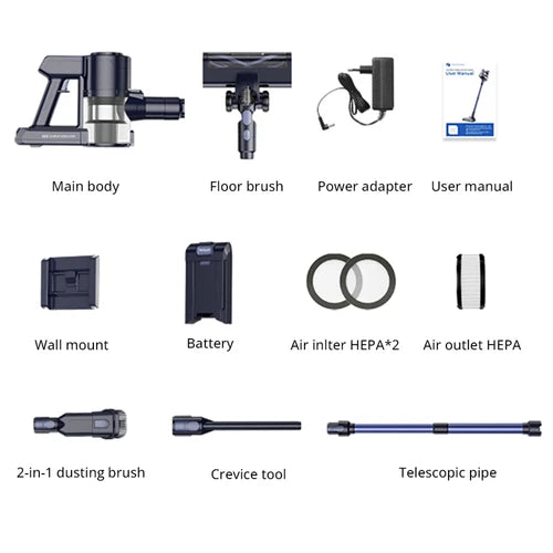 Proscenic P10 Ultra Pump Broom LED