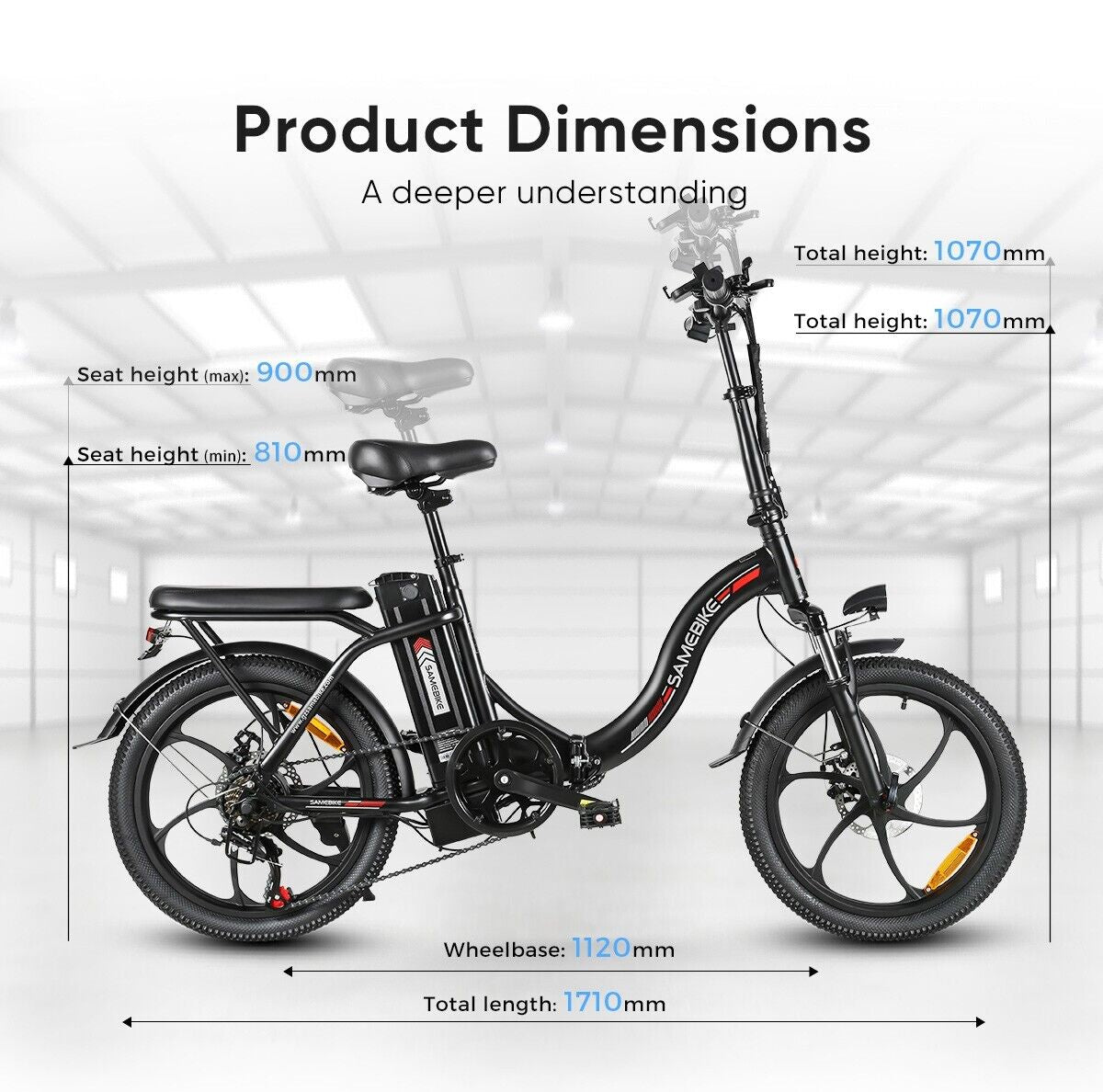 Samebike CY20 elektrijalgratas