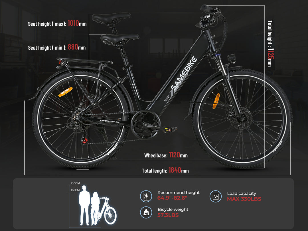 Samebike RS-A01 PRO elektrijalgratas 15Ah